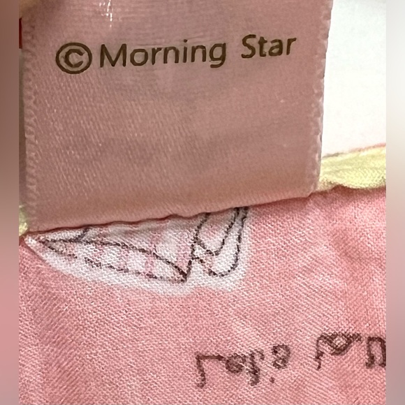 Petti Pranc Morning Star Women's Pink Nightgown Short Sleeves Size S - Picture 6 of 8